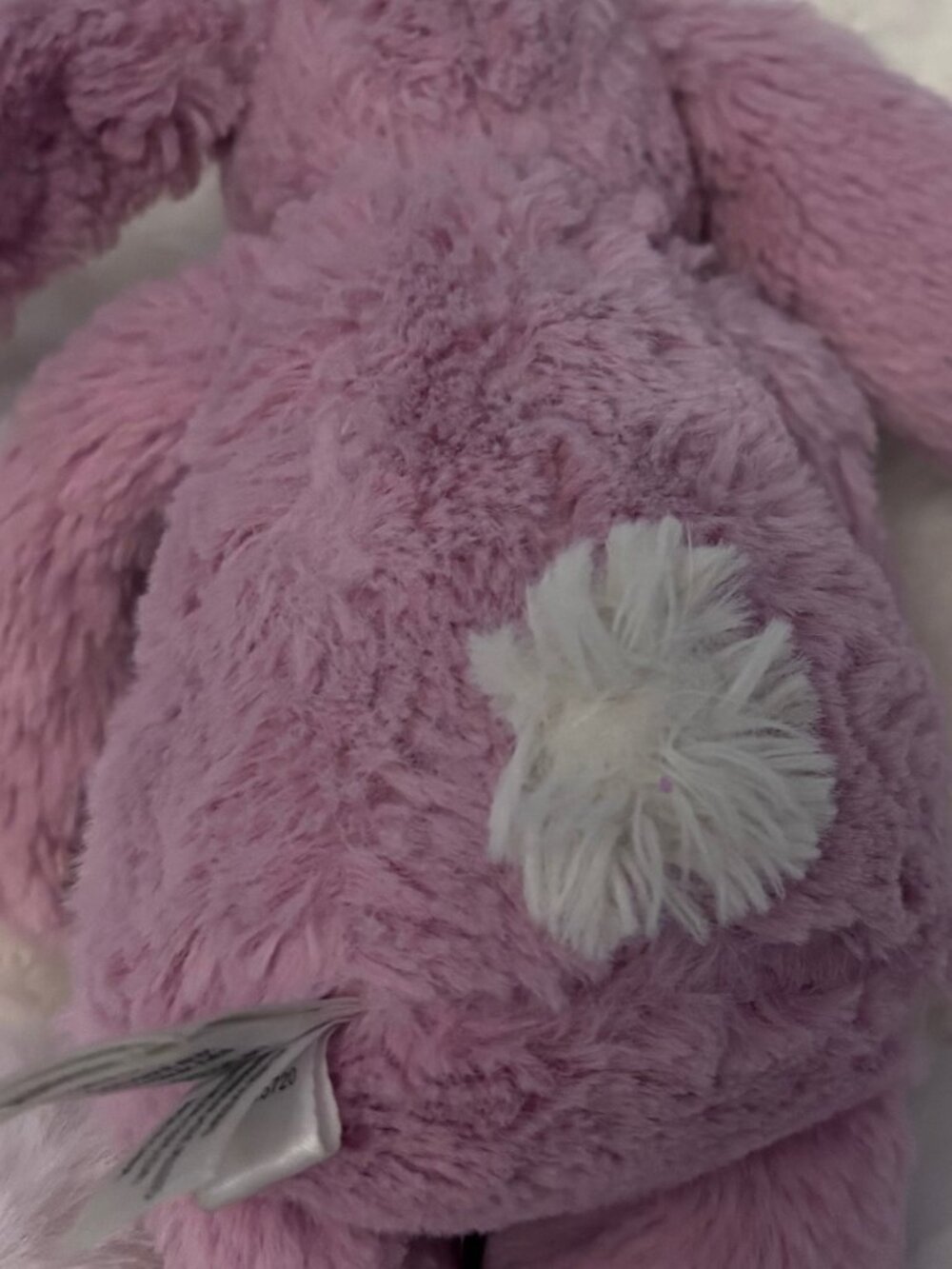 Jellycat Blossom Heart Bunny in Tulip Pink - Picture 3 of 8